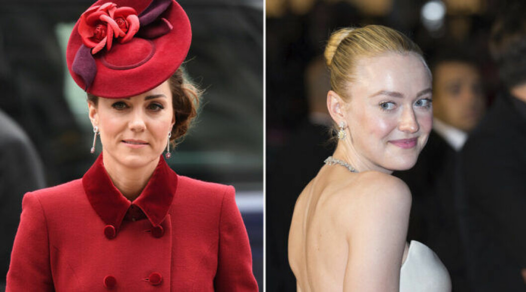 Kate Middleton är avlägsen släkting till Dakota Fanning. kate middleton dakota fanning
