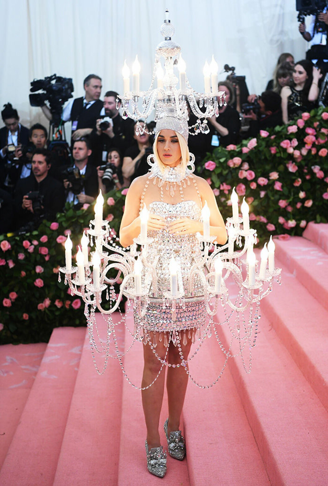 Katy Perry, 2019. En bild på sångerskan Katy Perry på Met-galan 2019.