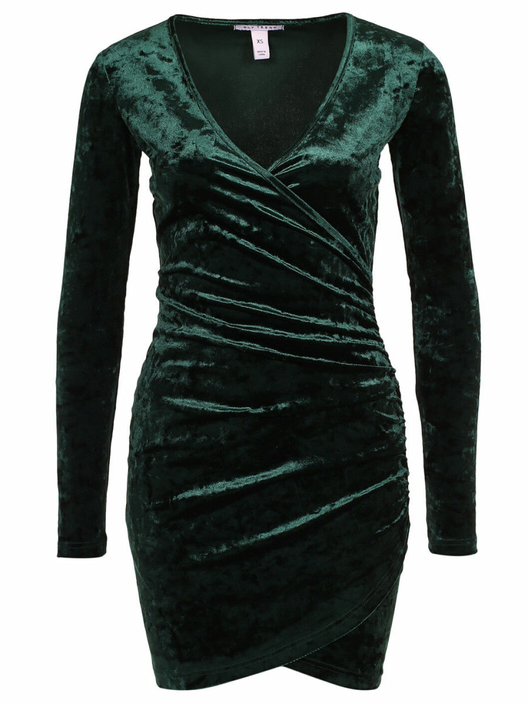 klanning-gron-sammet-nly-trend