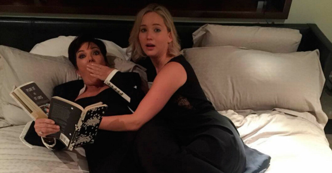 Kris Jenner och Jennifer Lawrence är goda vänner.