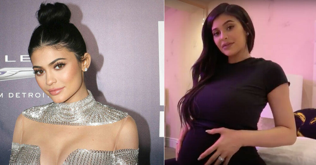 Kylie Jenner och Travis Scott har fått barn