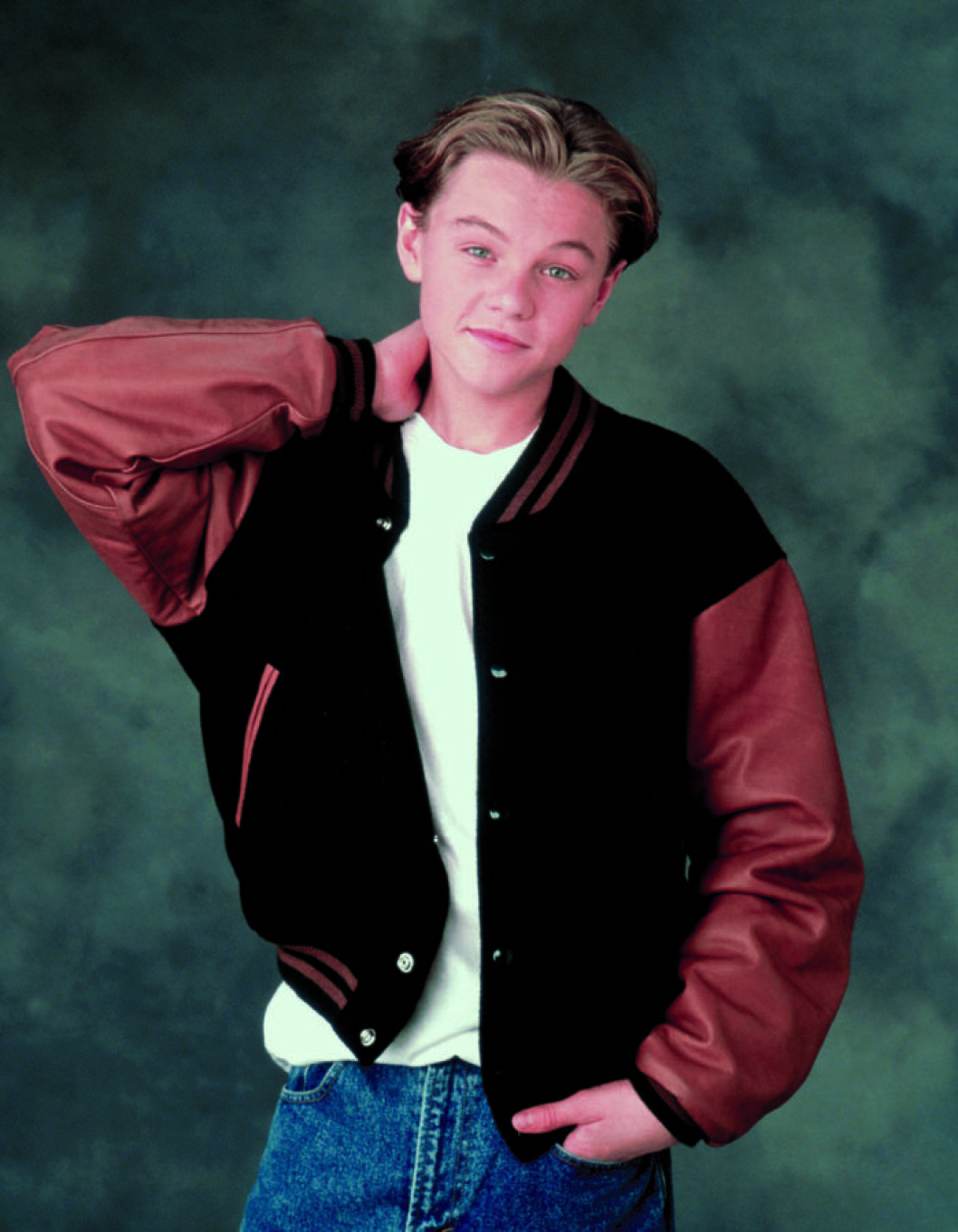 Leonardo DiCaprio när han spelade i tv-serie. Leonardo DiCaprio