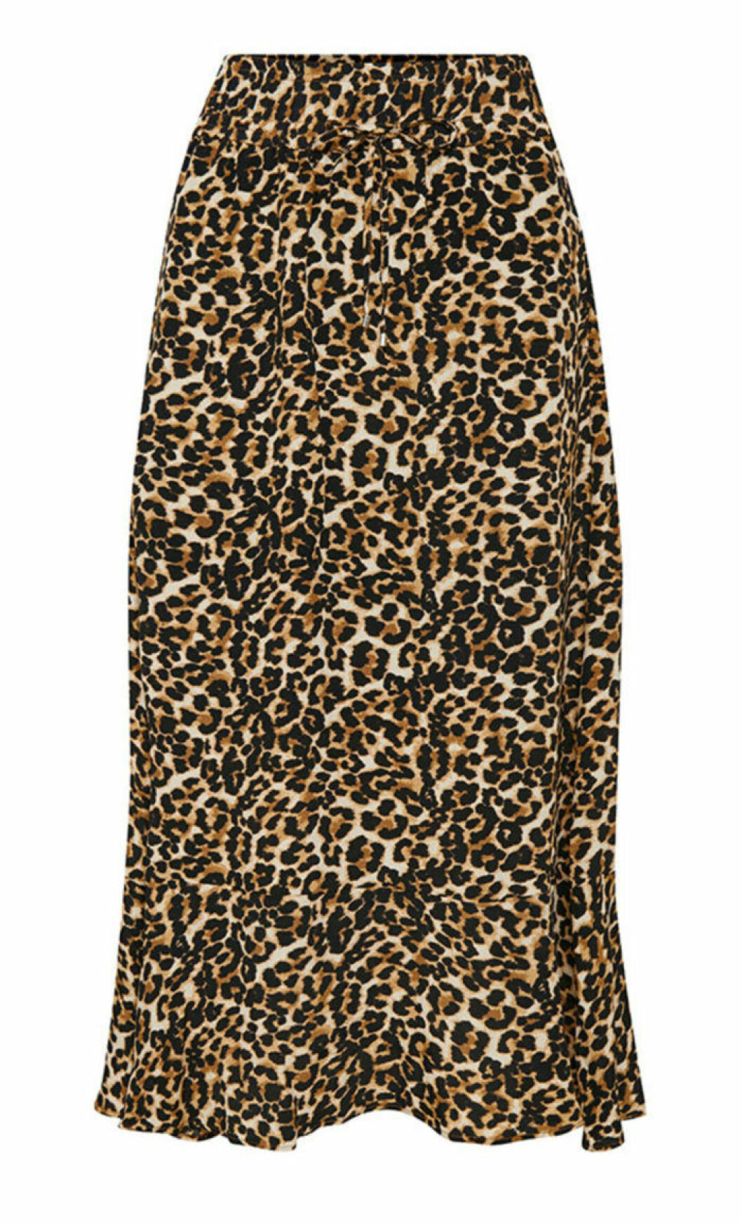 Leopardmönstrad kjol