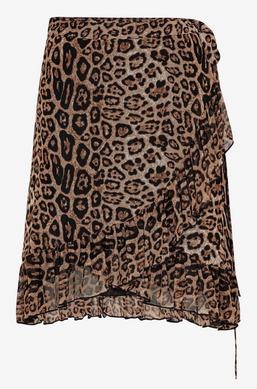 Leopardmönstrad kjol