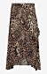 Leopardmönstrad kjol 