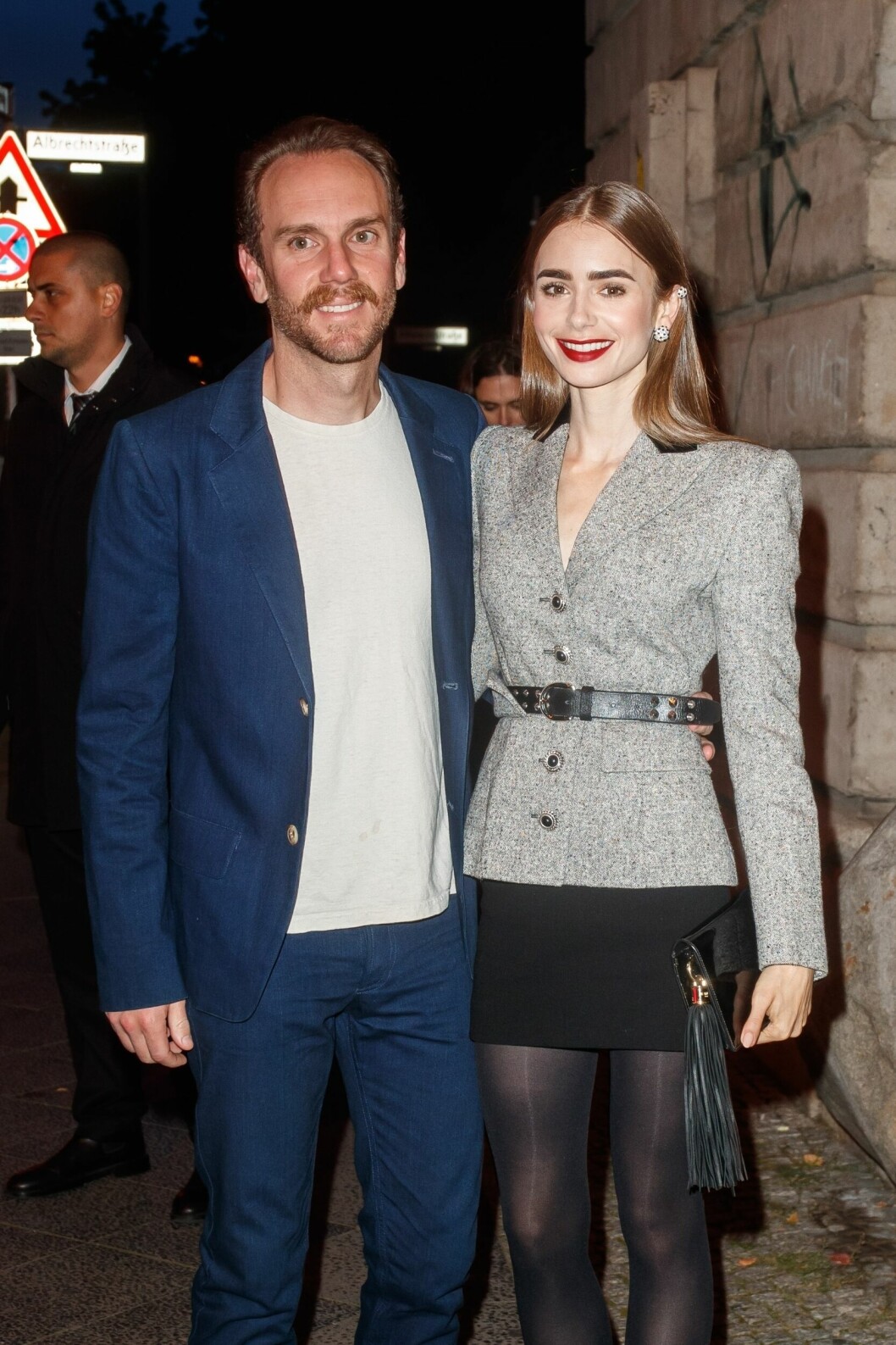 Lily Collins och maken Charlie McDowell. lily collins och maken charlie mcdowell