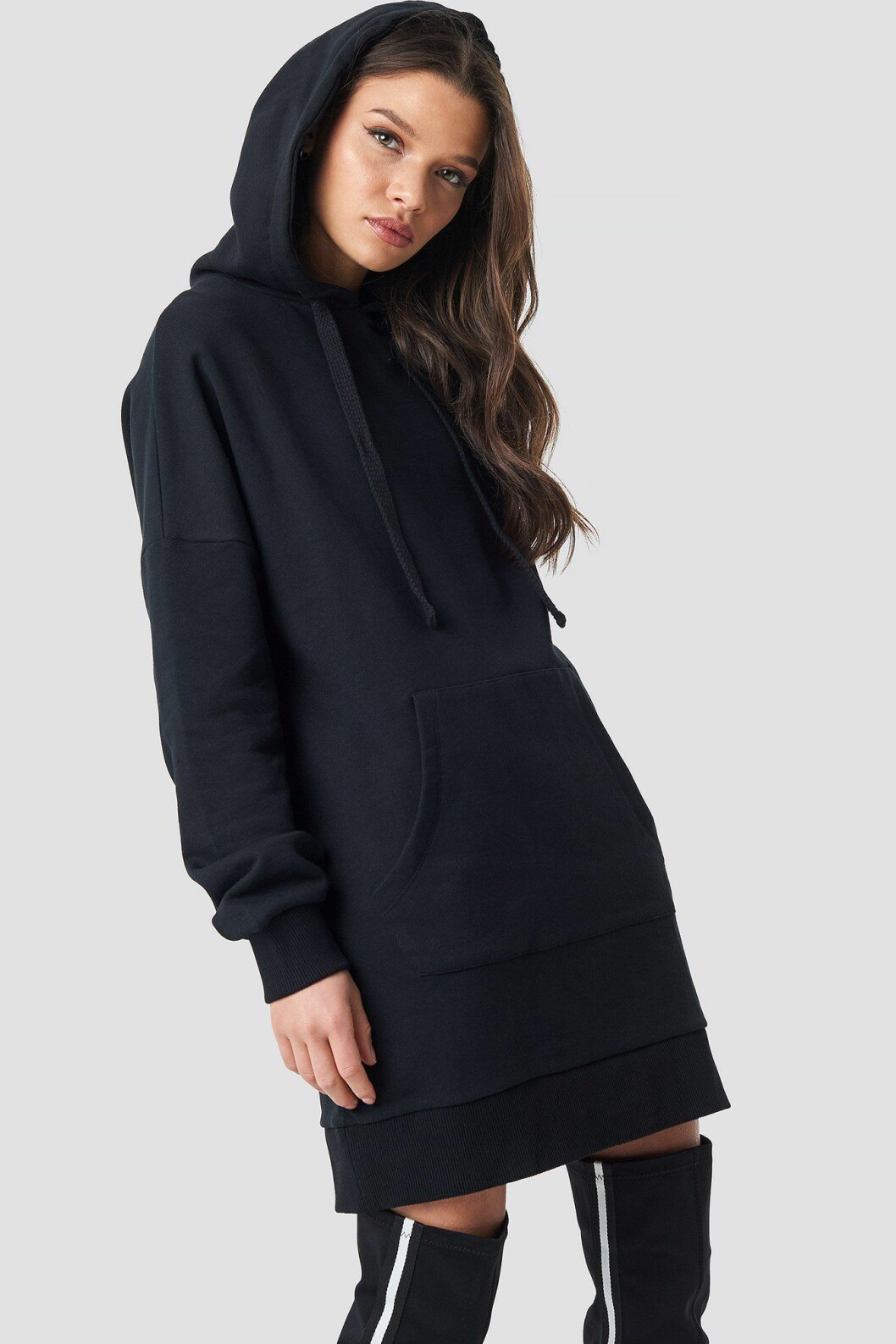 Linn Ahlborg Na-kd svart hoodie