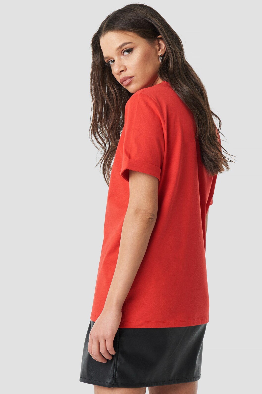 Linn Ahlborg Na-kd röd t-shirt