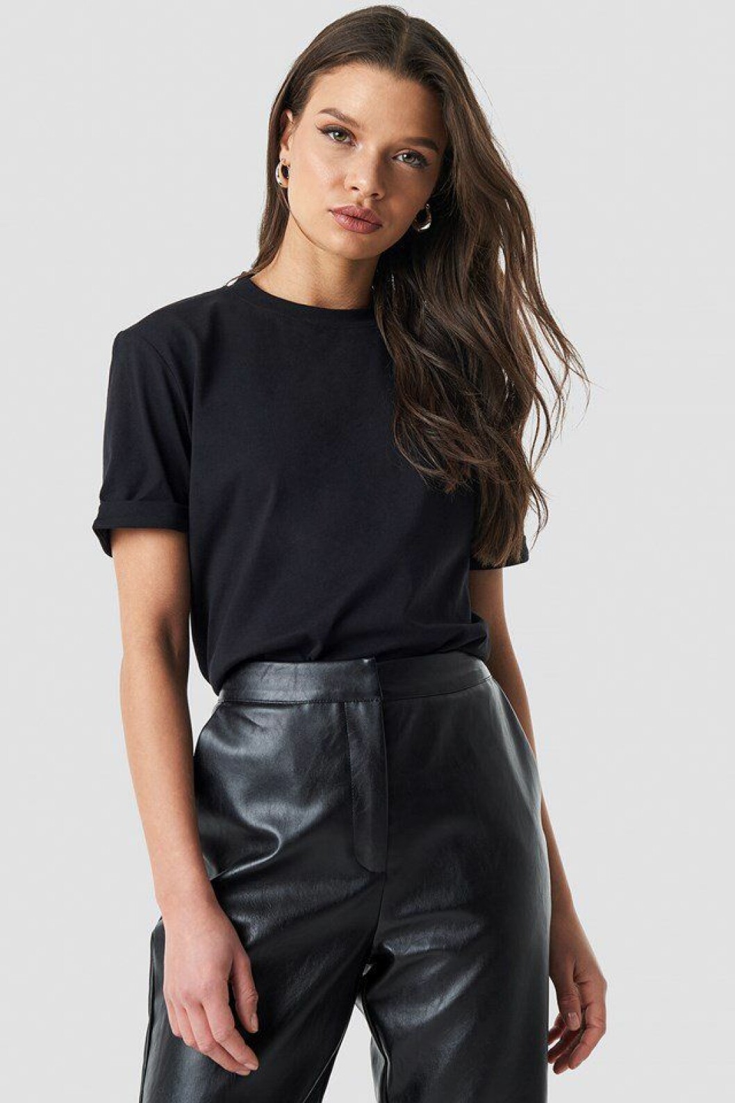 Linn Ahlborg Na-kd svart t-shirt