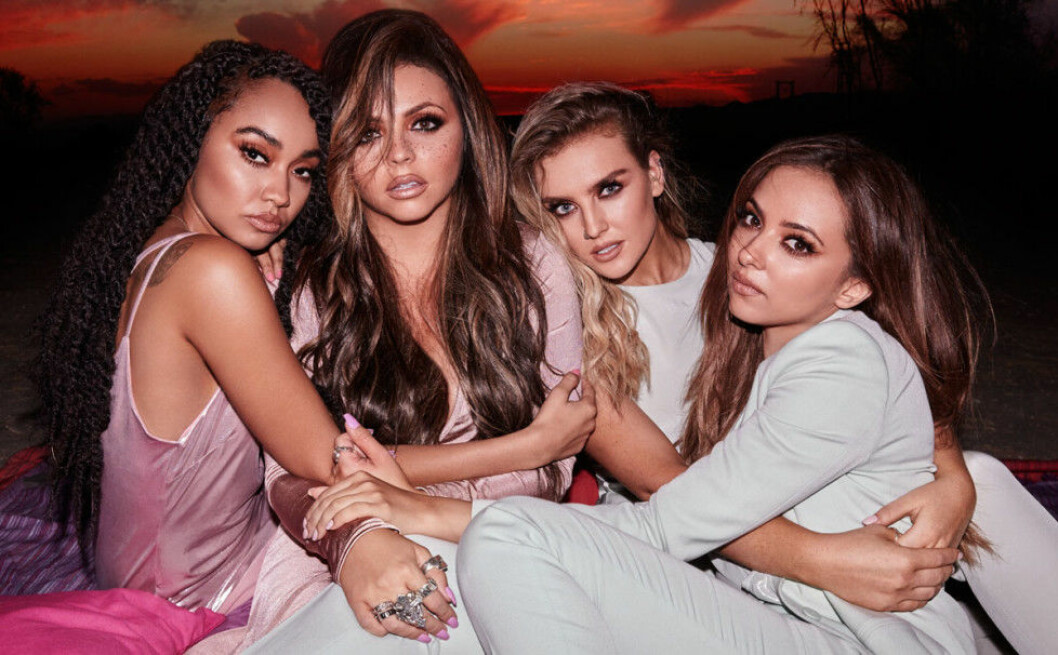 Leigh-Anne Pinnock, Jesy Nelson, Perrie Edwards och Jade Thirlwall. Leigh-Anne Pinnock, Jesy Nelson, Perrie Edwards och Jade Thirlwall.