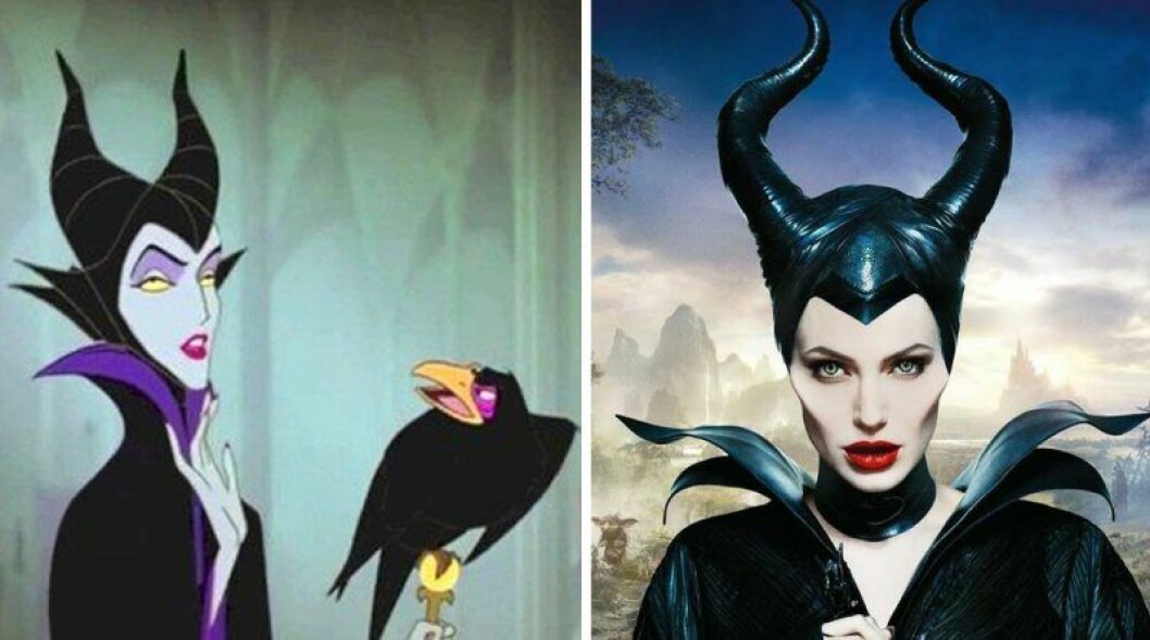 Maleficent. Angelina Jolie som Maleficent