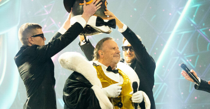 Sven Melander var utklädd till Pingvinen i Masked Singer 2021