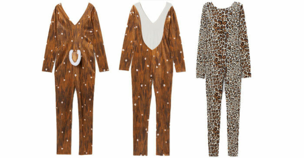 Bambi eller Leopard dräkt