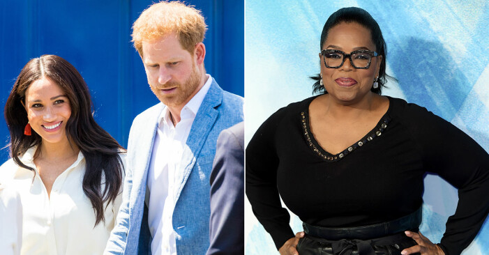MEGHAN MARKLE OCH PRINS HARRY BOR GRANNE MED OPRAH