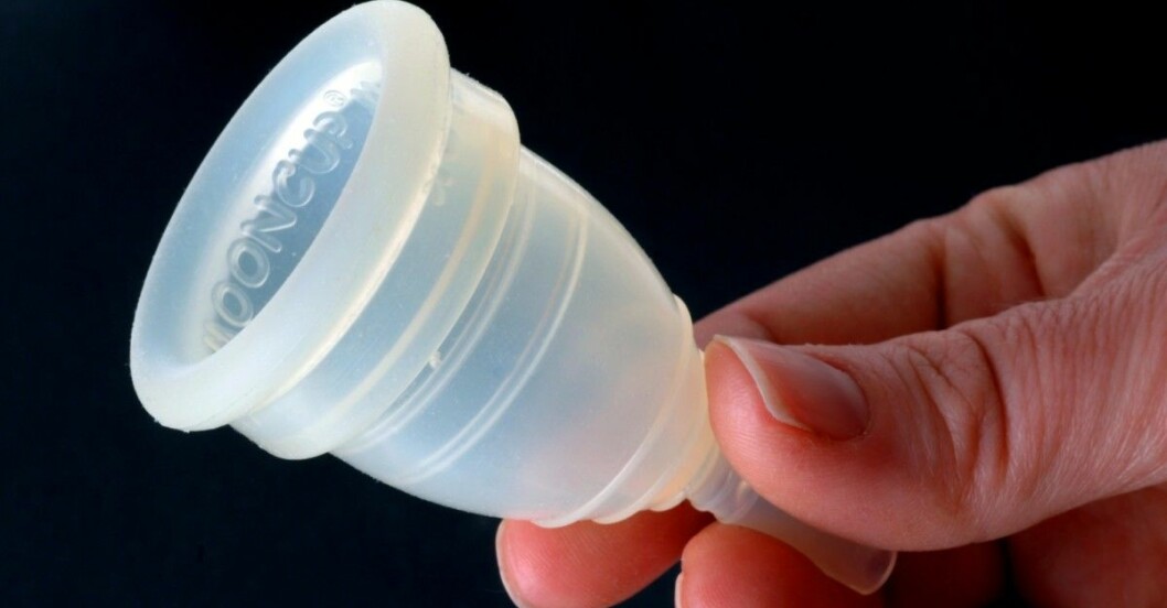 Mooncup mesnstrual cup - an environmental menstruation device, which can replace the tampon. It has just been introduced to the UK market. The Mooncup is a reusable menstrual cup around two inches long and made from soft silicone rubber. It is worn internally like a tampon but collects menstrual fluid rather than absorbing. Unlike tampons the Mooncup is not a disposable product, so you only need to buy one. The Mooncup will hold 30ml of fluid, which is roughly one third of the average total produced each period. A light seal is formed with your vaginal walls allowing your menstrual fluid to pass into the Mooncup without leakage or odour. You will probably find that you need to empty your Mooncup less frequently than you currently replace towels or tampons
