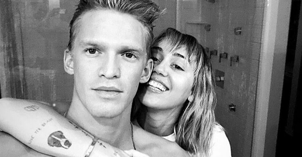 Bara vänner igen. Miley Cyrus och Cody Simpson