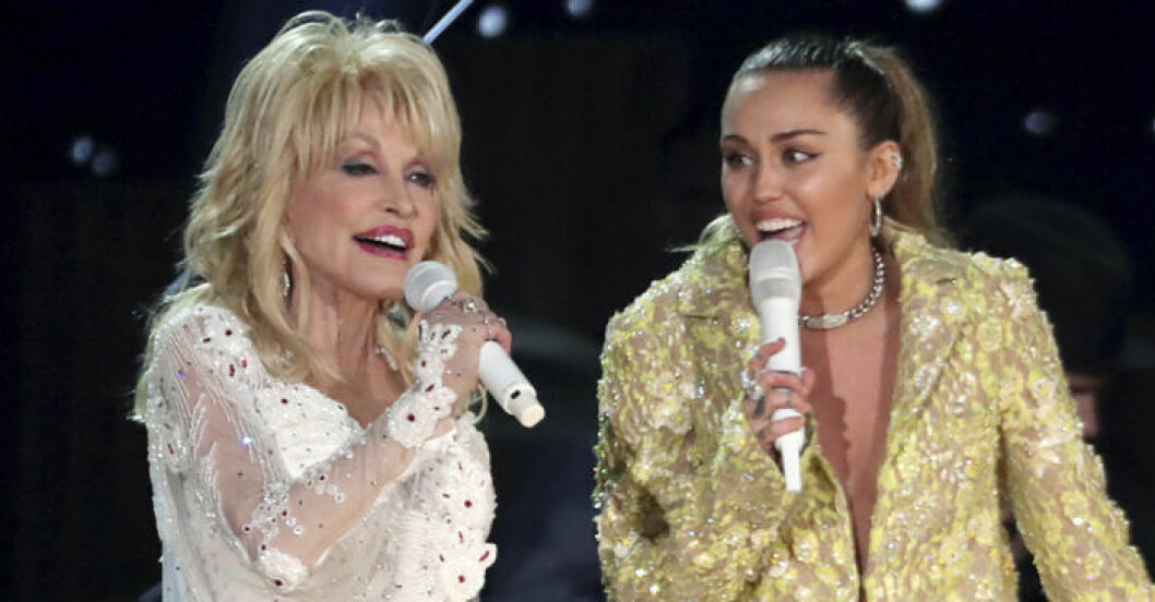 Dolly Parton är Miley Cyrus gudmor. Dolly Parton, Miley Cyrus