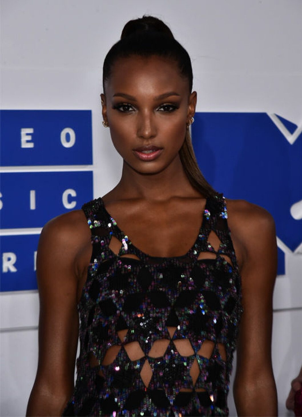 Victoria’s secret-modellen Jasmine Tookes på röda mattan. Victoria's secret-modellen Jasmine Tookes på röda mattan.