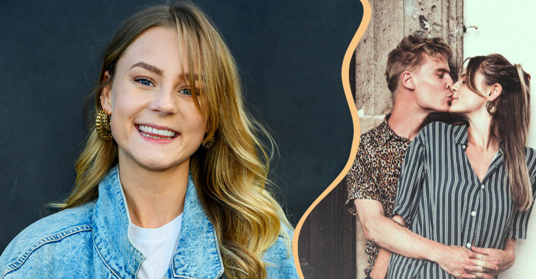 Molly Nutley om relationen med pojkvännen André