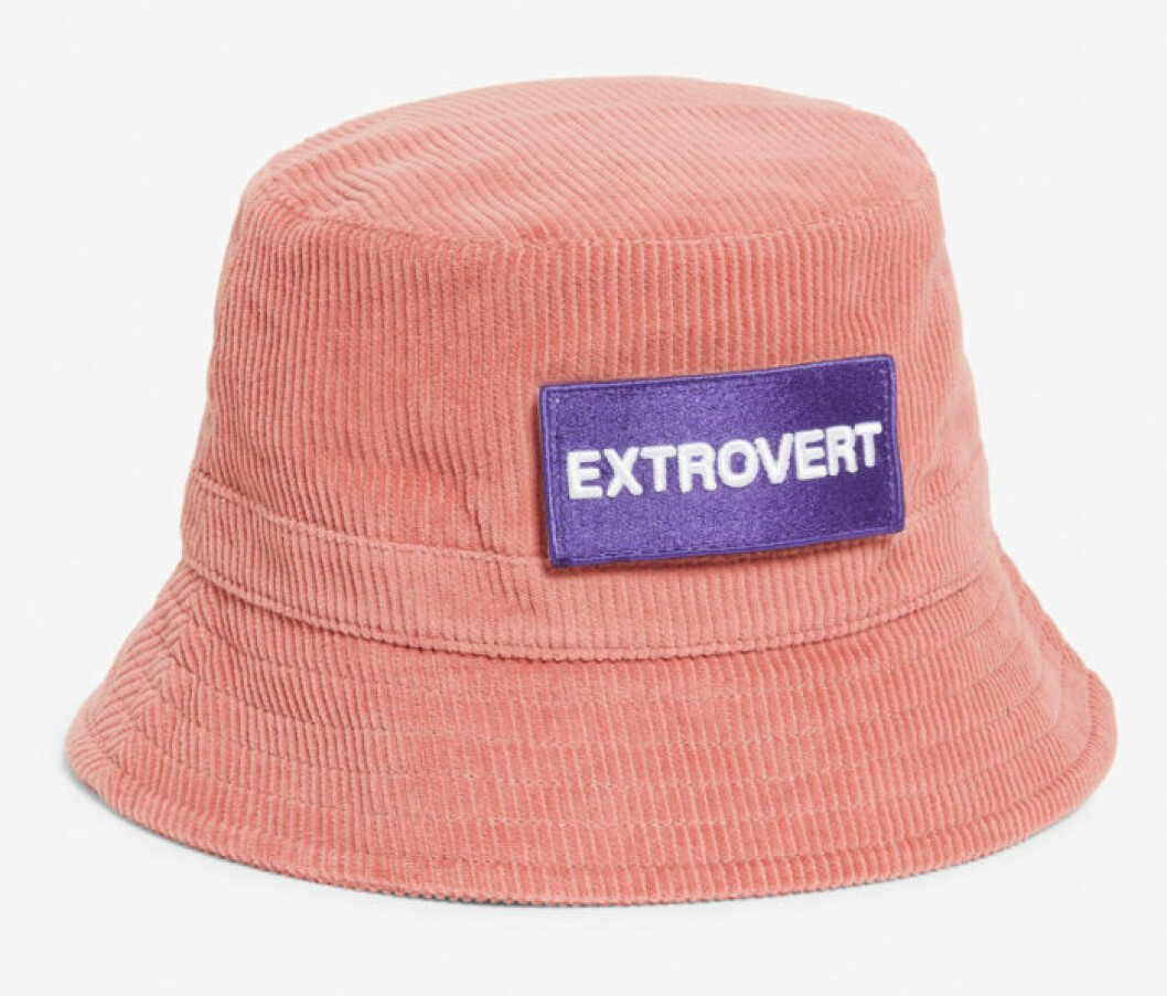 Rosa hatt från Monki