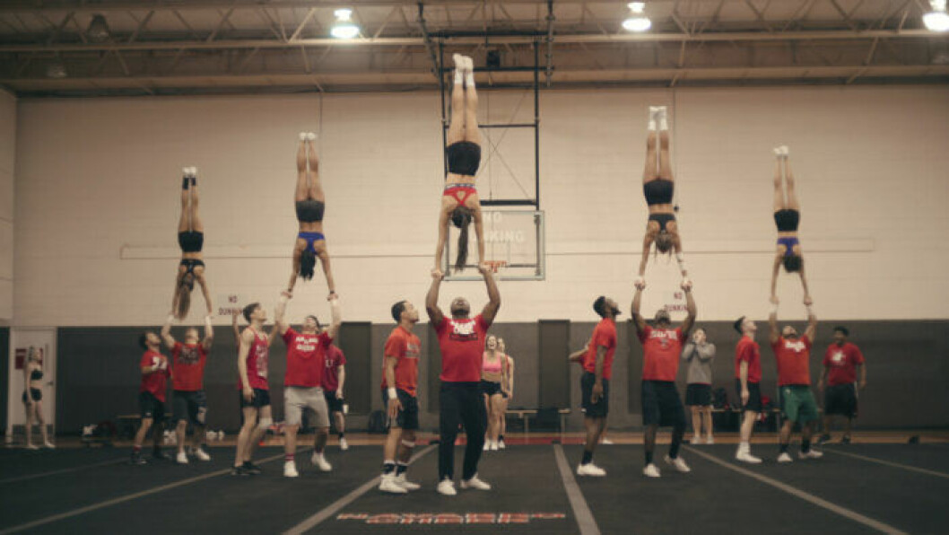 Dokumentären <em>Cheer</em> har premiär på Netflix den 8 januari. En bild från dokumentären Cheer, som har premiär på Netflix den 8 januari 2020.