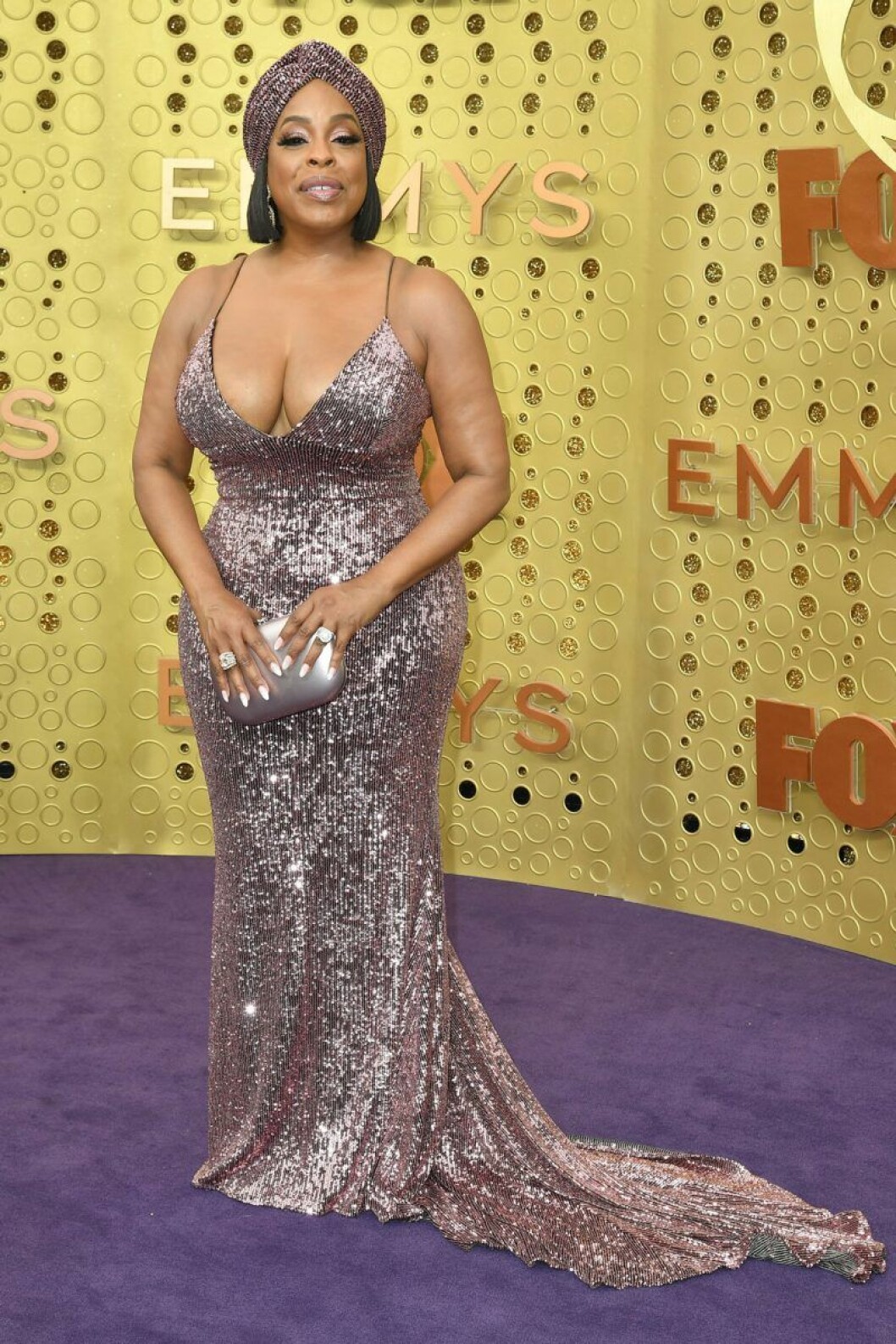 Niecy Nash Niecy Nash på röda mattan på Emmy Awards 2019