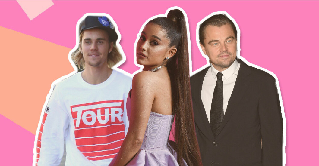 Ariana Grande och Justin Bieber släpper musik – med Leo DiCaprio