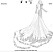 Off-White-skiss av Hailey Biebers bröllopsklänning