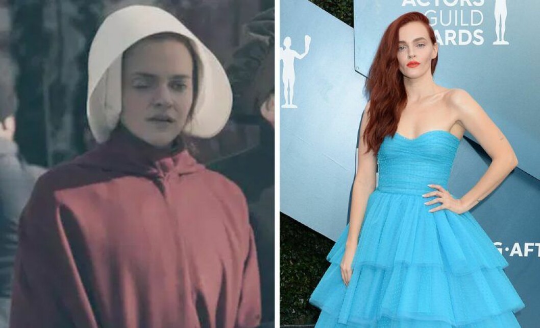 Janine spelas av Madeline Brewer. Janine i The Handmaid's tale och Madeline Brewer