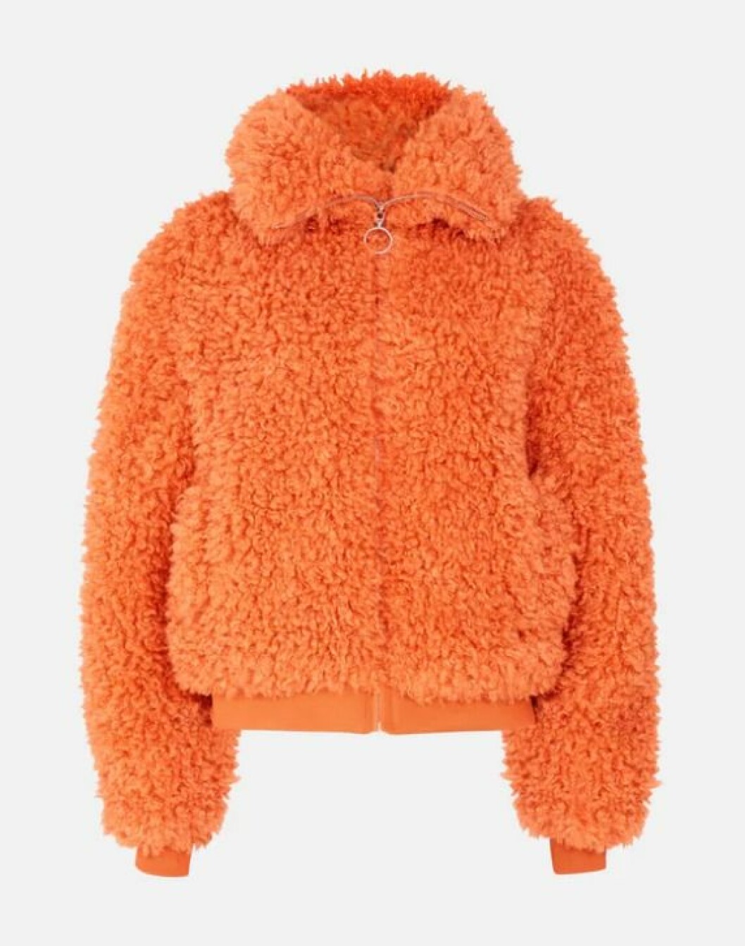 Orange teddyjacka