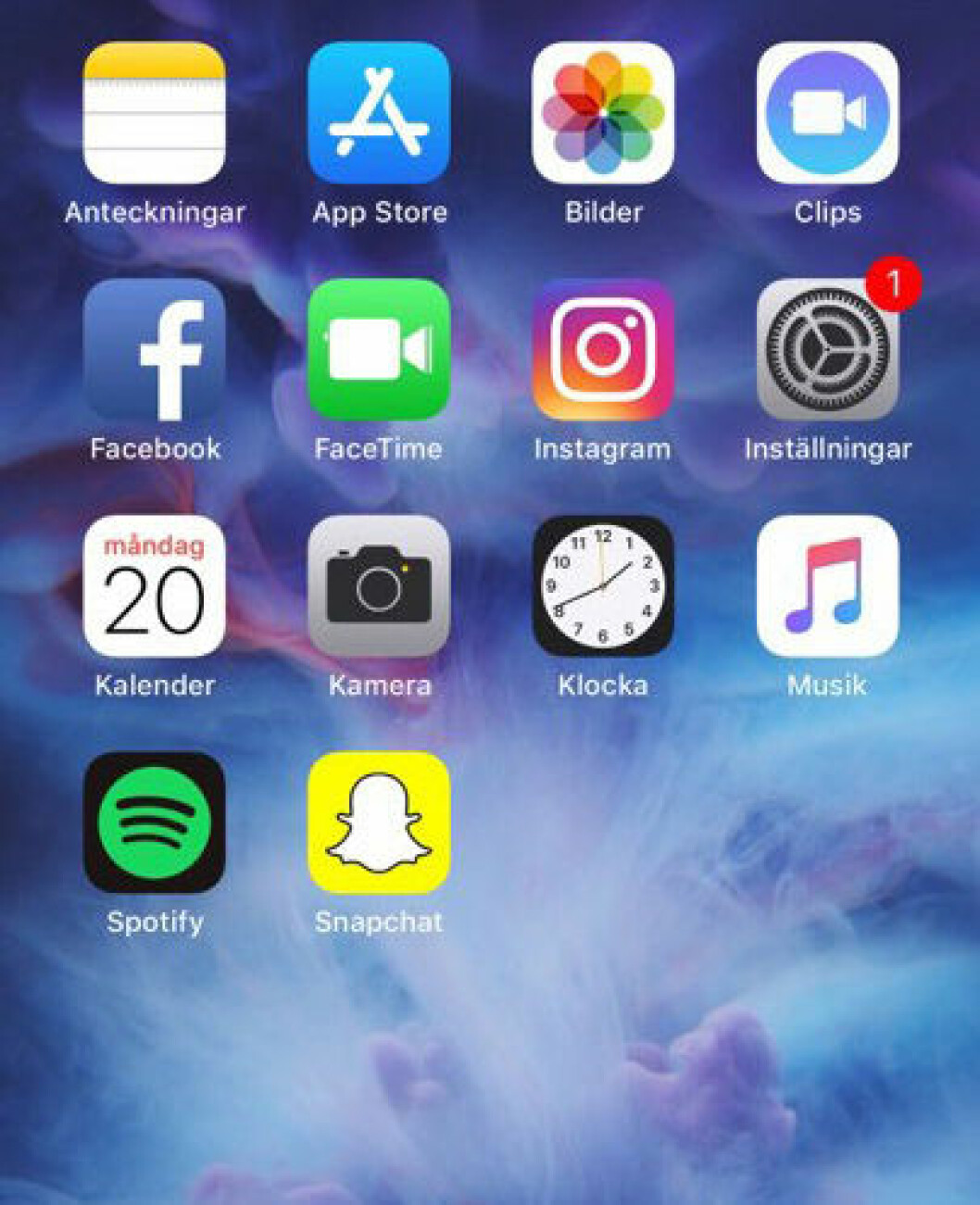 Organisera-appar-bokstavsordning