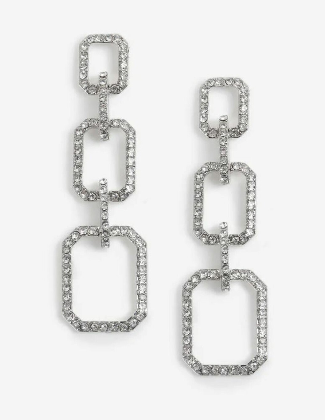 Örhängen med strass från Gina tricot