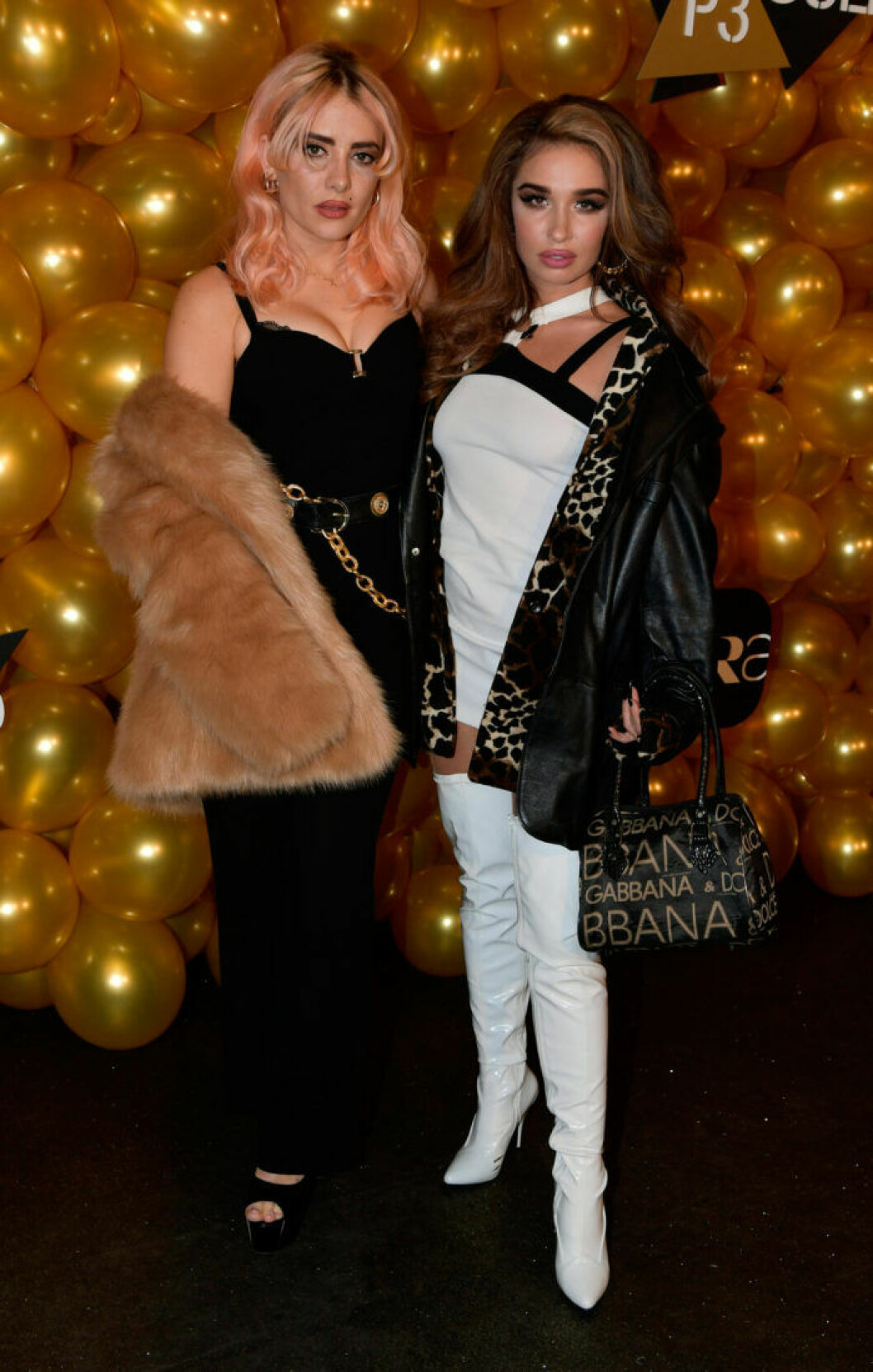 Rebecca & Fiona – Rebecca Scheja och Fiona Fitzpatrick. röda mattan Rebecca & Fiona