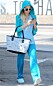 Paris Hilton i turkos juicy couture