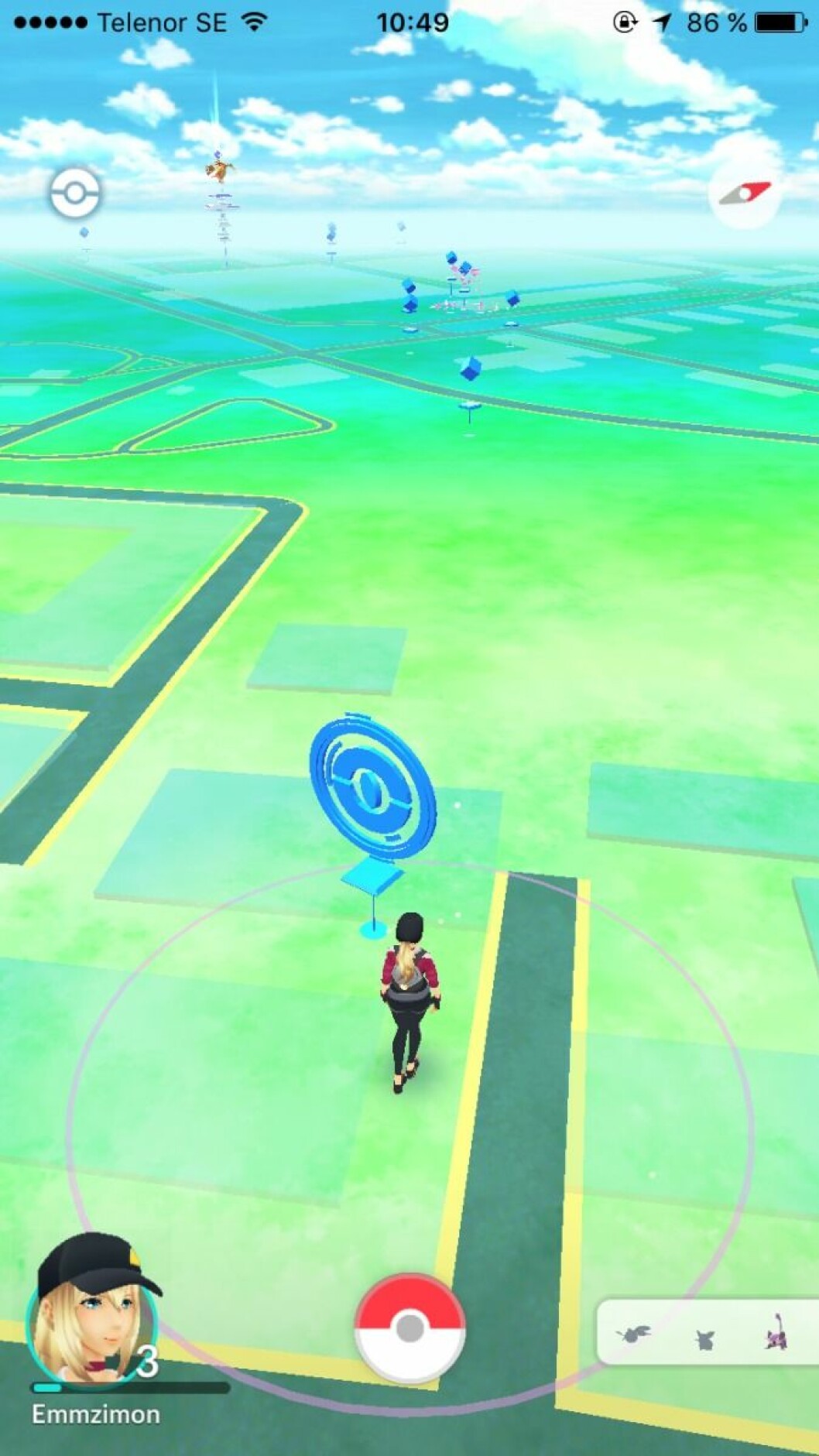 spela pokemon go