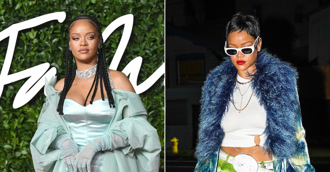 Rihanna på röda mattan.