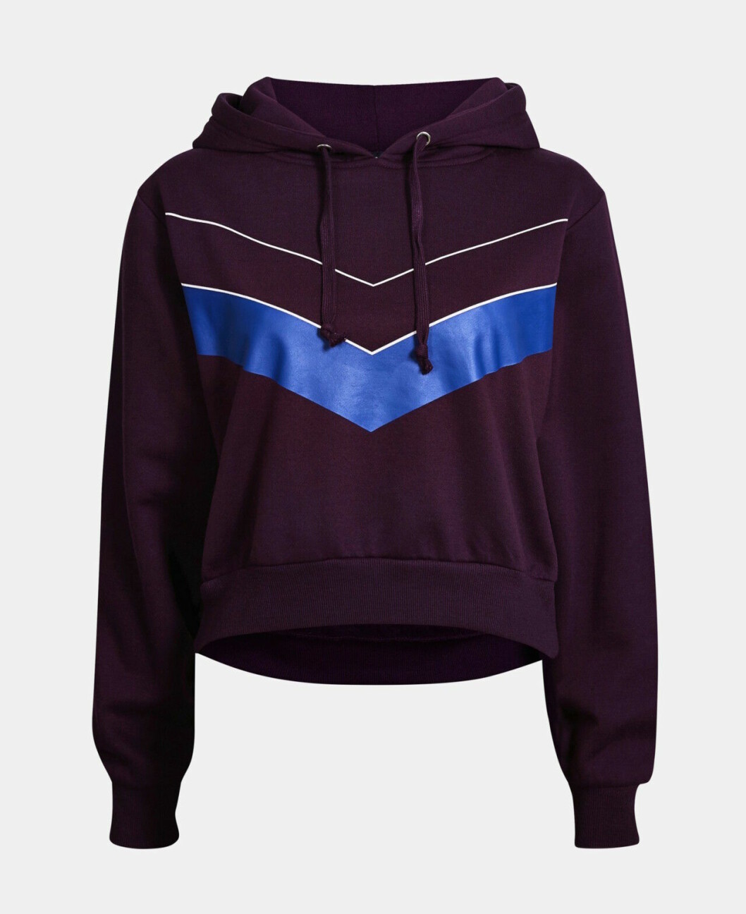 Lila hoodie till våren 2019