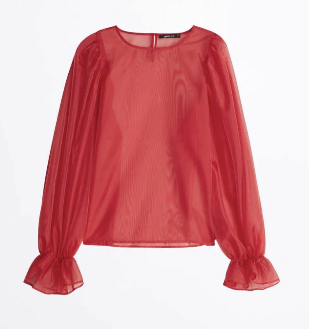 Rosa festblus från Gina tricot
