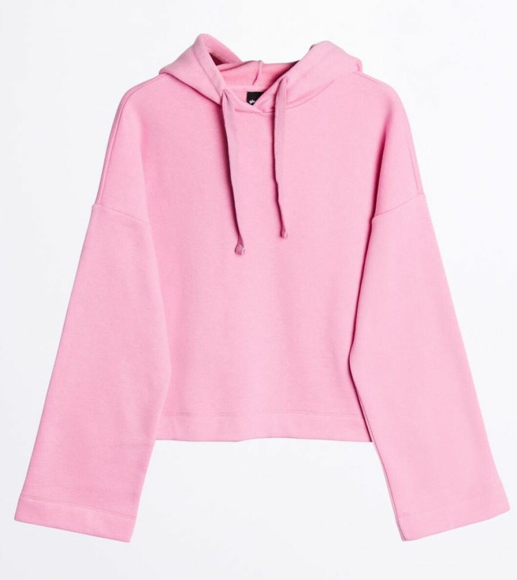 Rosa hoodie till våren 2019