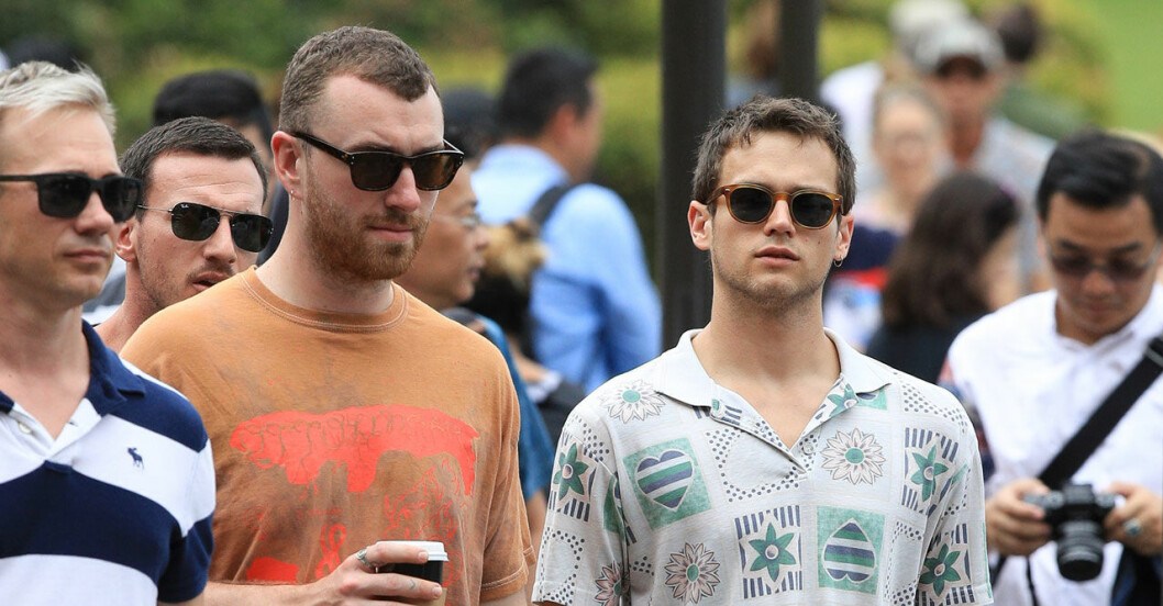 Sam Smith och Brandon Flynn ryktas ha gjort slut i juni 2018. Sam Smith och Brandon Flynn ryktas ha gjort slut i juni 2018.