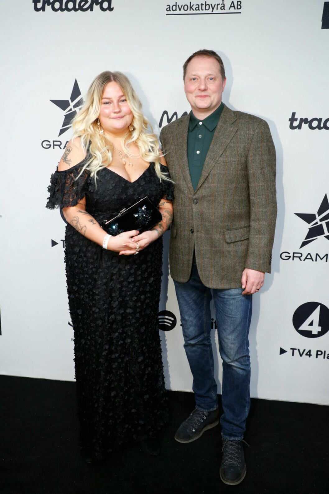 Sarah Klang och Magnus Carlson. Sarah Klang och Magnus Carlson på Grammis 2019
