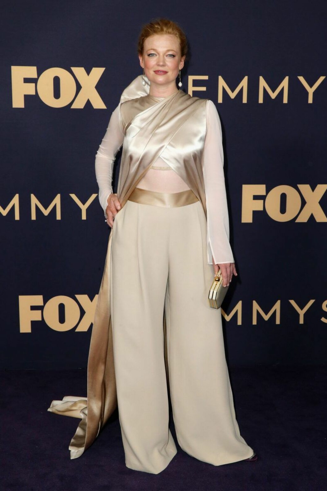 Sarah Snook. Sarah Snook på röda mattan på Emmy Awards 2019