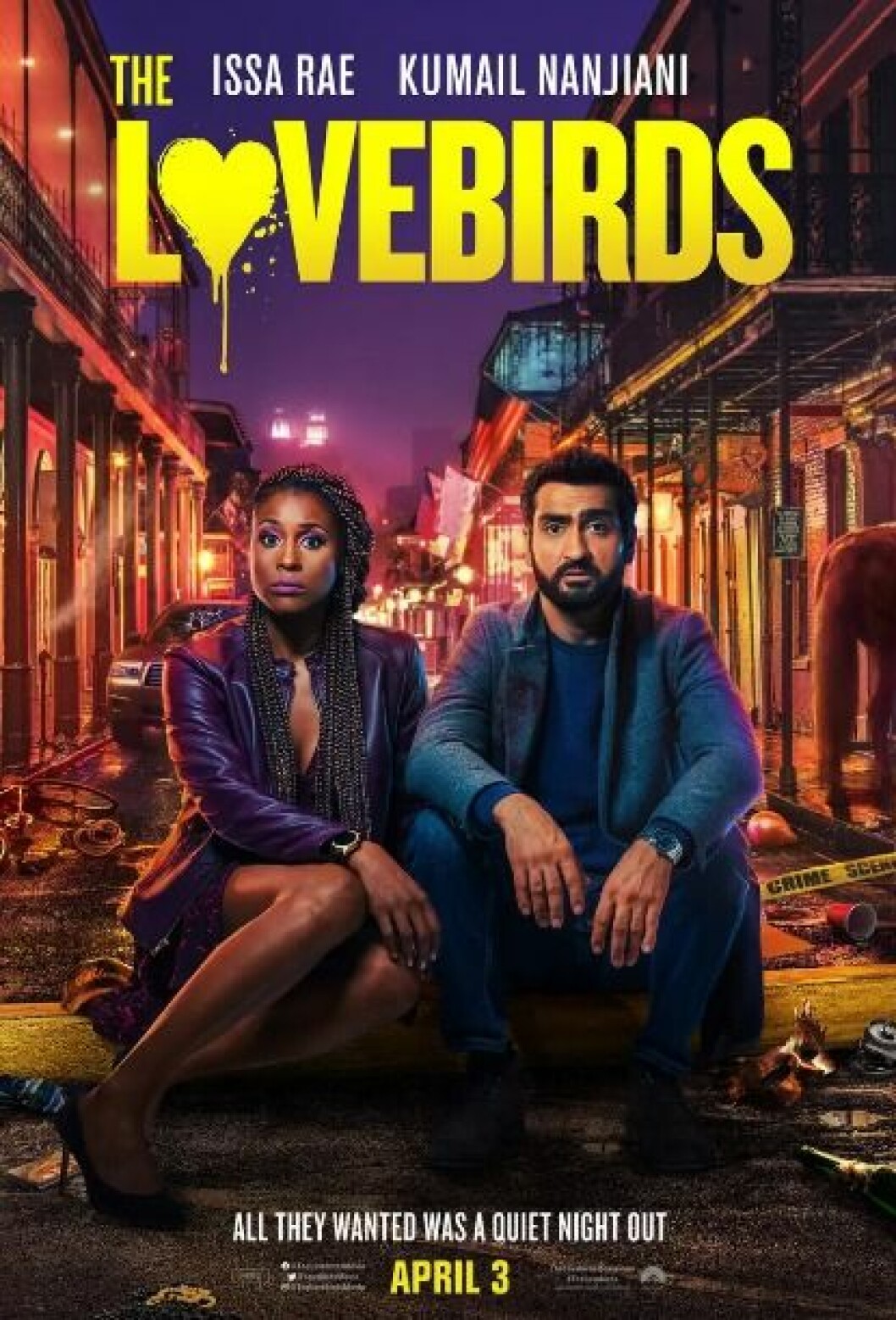 <em>The Lovebirds</em>. The Lovebirds.