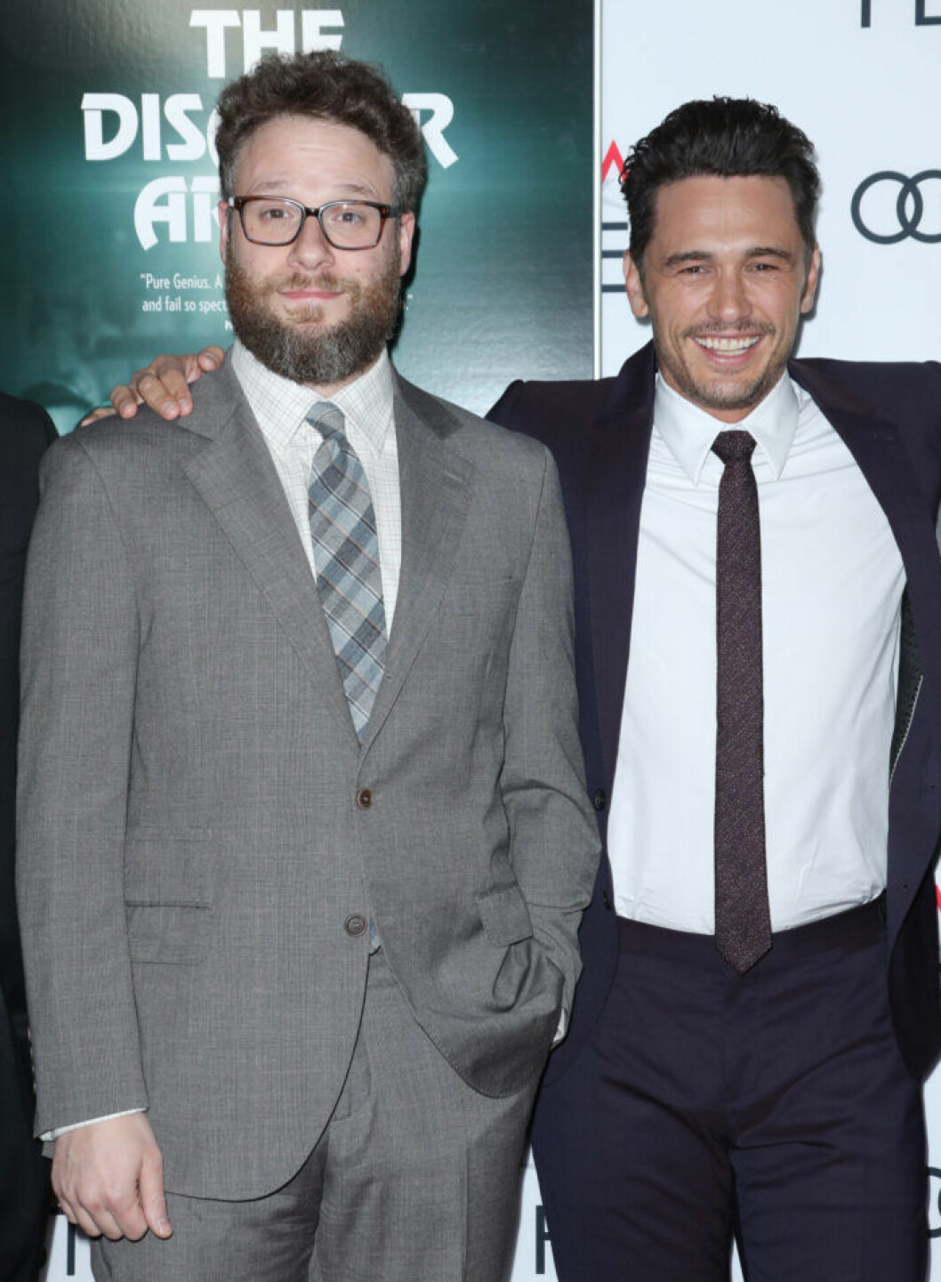 Seth Rogen och James Franco. Seth Rogen och James Franco.