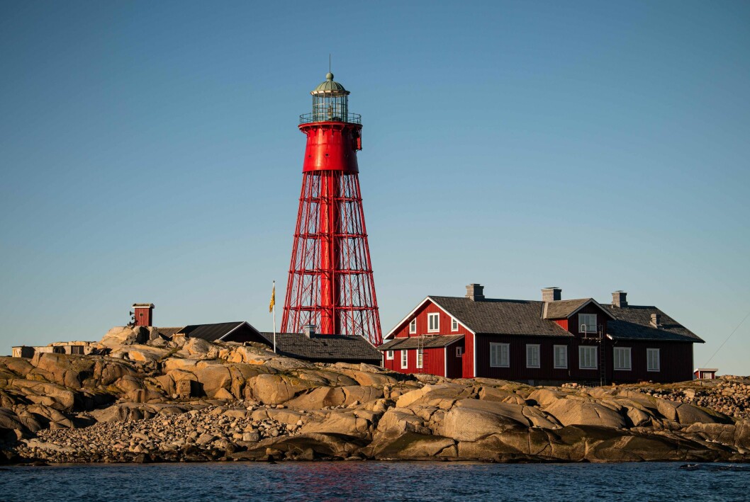 I goodiebagen fanns en resa till Pater Noster! Bild på Pater Noster Lighthouse