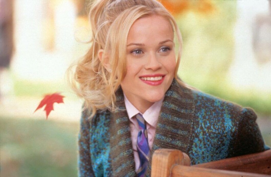 Reese Witherspoon som Elle Woods i Legally Blonde. Reese Witherspoon som Elle Woods i Legally Blonde.