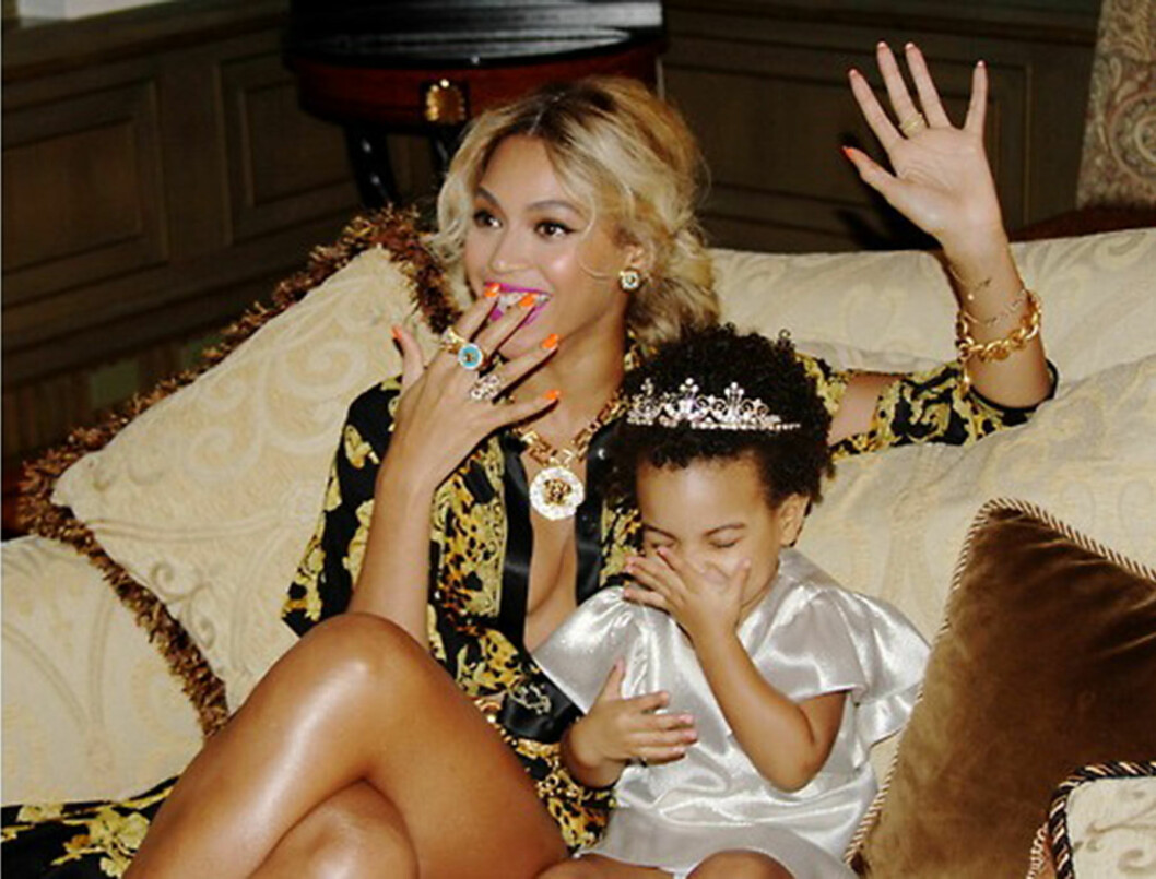 Beyonce och Blue Ivy