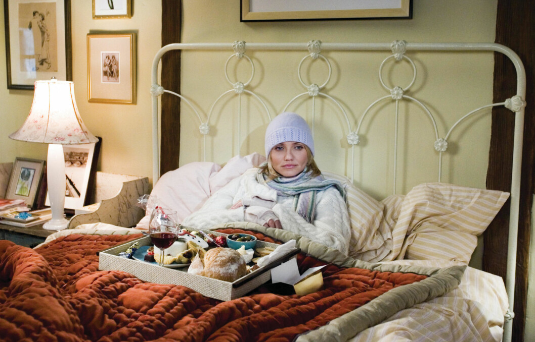 Cameron Diaz i The Holiday kan inte sova om natten