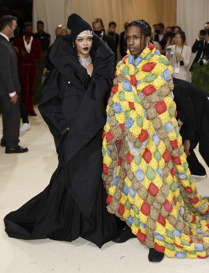 Rihanna and ASAP Rocky.
