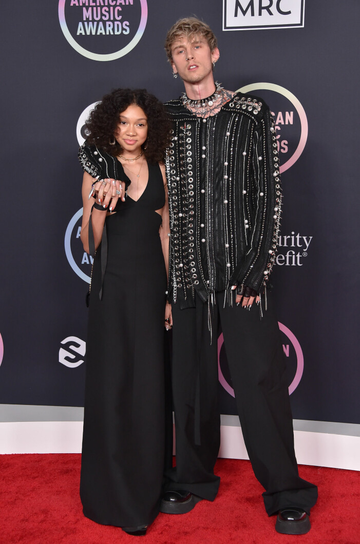 Machine Gun Kelly och dottern Casie Colson Baker.